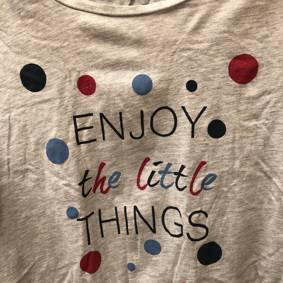 “Enjoy the little things” Full Sleeve T-shirt - Picture 2 of 6